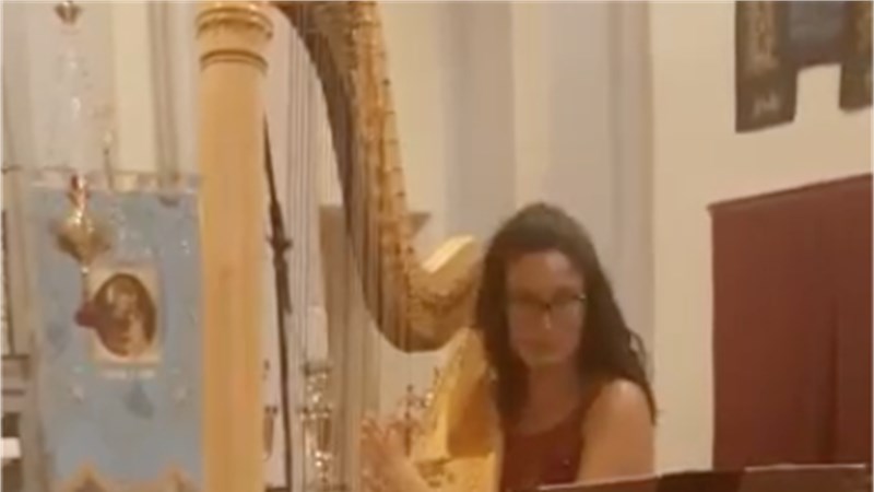 ARPISTA CERIMONIA MATRIMONIO  TOSCANA