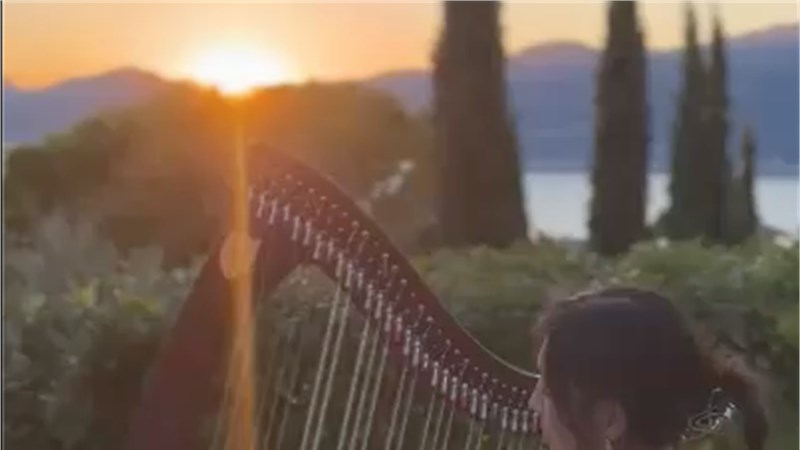HARPIST LAKE GARDA